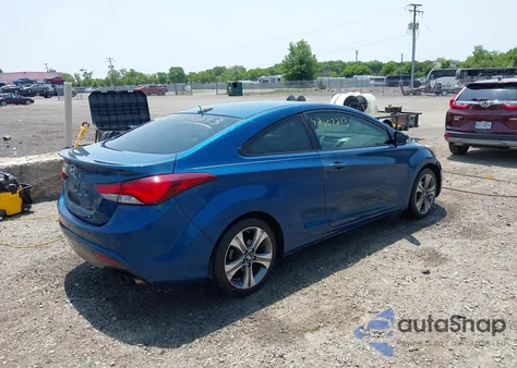 2014 Hyundai Elantra z USA, uszkodzony, nr VIN KMHDH6AH1EU024286